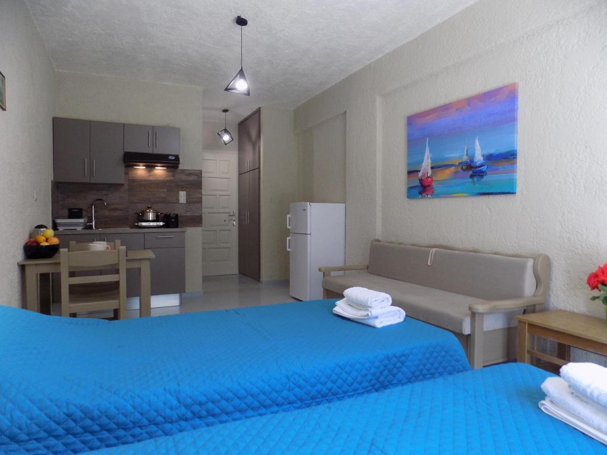 Afrodite Spacious Apartments! Ajía Effimía Kültér fotó